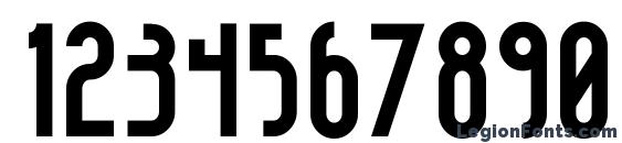 Bazar Font, Number Fonts