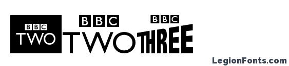 Bbc tv channel logos font, free Bbc tv channel logos font, preview Bbc tv channel logos font