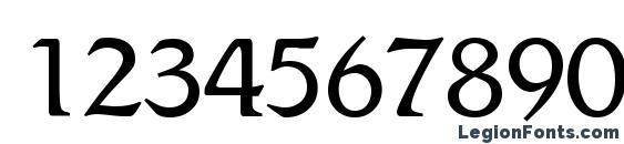 BD Renaissance Font, Number Fonts