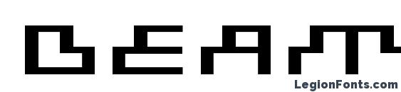 Beam Rider Expanded Font