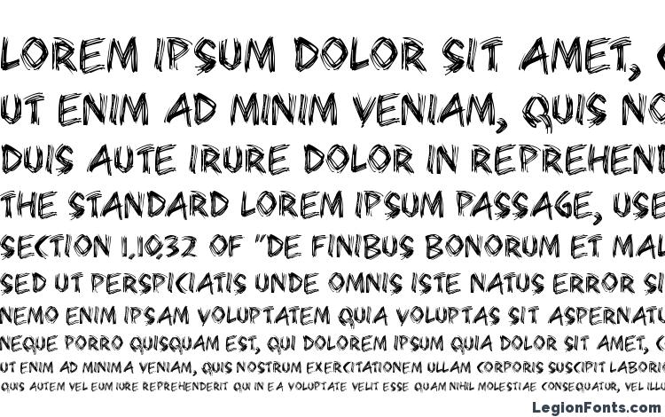specimens Bearpaw font, sample Bearpaw font, an example of writing Bearpaw font, review Bearpaw font, preview Bearpaw font, Bearpaw font