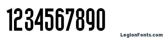 Beast vs SpreadTall Font, Number Fonts