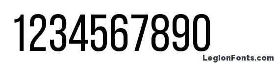 Bebas Neue Regular Font, Number Fonts