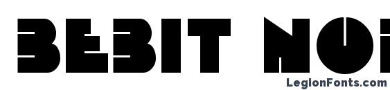 шрифт Bebit normal, бесплатный шрифт Bebit normal, предварительный просмотр шрифта Bebit normal