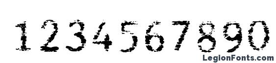 Beccaria Font, Number Fonts