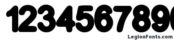 Becker Font, Number Fonts