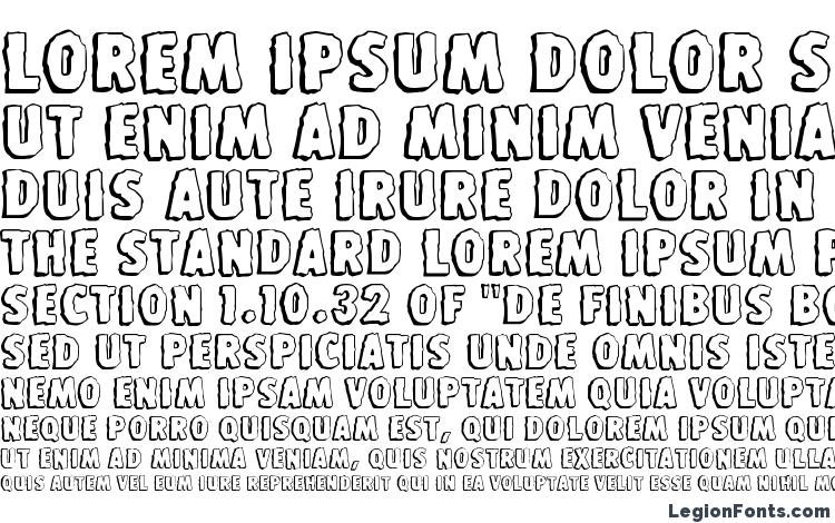 specimens Bedrock BT font, sample Bedrock BT font, an example of writing Bedrock BT font, review Bedrock BT font, preview Bedrock BT font, Bedrock BT font