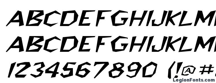 глифы шрифта BedrockWide Italic, символы шрифта BedrockWide Italic, символьная карта шрифта BedrockWide Italic, предварительный просмотр шрифта BedrockWide Italic, алфавит шрифта BedrockWide Italic, шрифт BedrockWide Italic