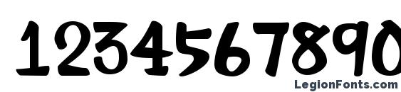 Bee marker ink Font, Number Fonts