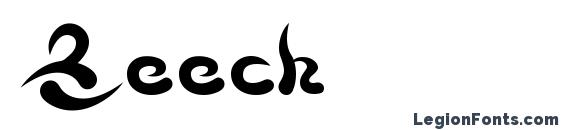 Beech font, free Beech font, preview Beech font