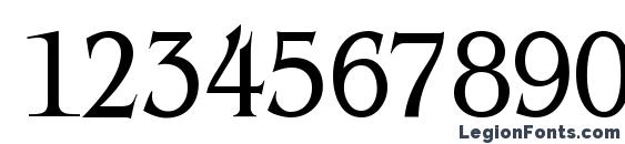 BeinetCondensed Normal Font, Number Fonts