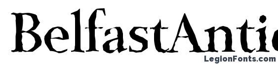 BelfastAntique Medium Regular font, free BelfastAntique Medium Regular font, preview BelfastAntique Medium Regular font