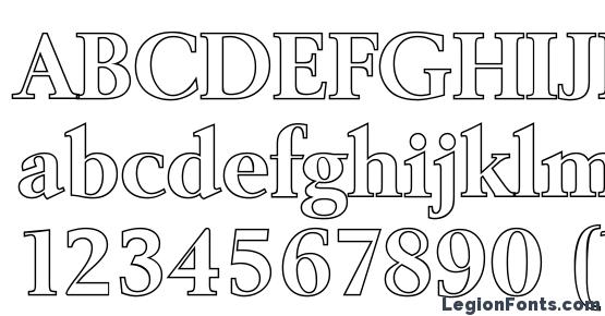 BelfastOutline Bold Font Download Free / LegionFonts