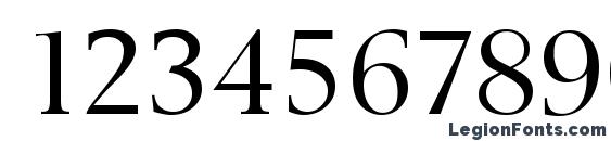 BelfastSerial Regular Font, Number Fonts