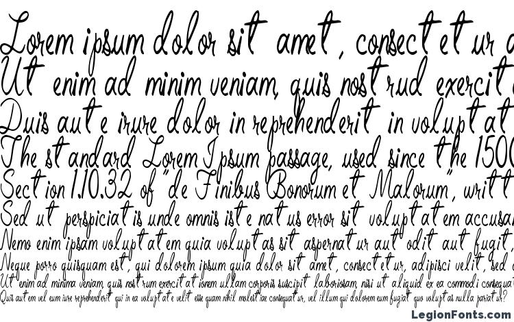 specimens Belinda Regular font, sample Belinda Regular font, an example of writing Belinda Regular font, review Belinda Regular font, preview Belinda Regular font, Belinda Regular font