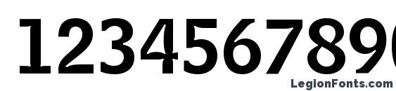 Bell Centennial LT NameAndNumber Font, Number Fonts