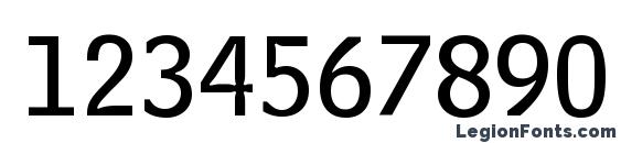 Bell Centennial LT SubCaption Font, Number Fonts