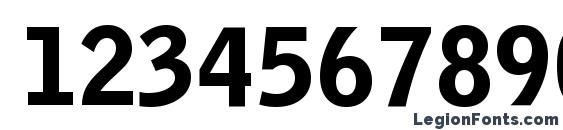 Bell Gothic Black BT Font, Number Fonts