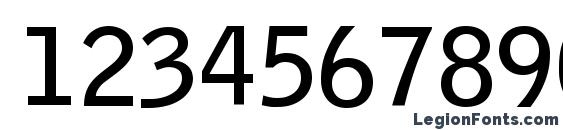 Bell Gothic Bold Font, Number Fonts