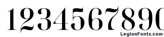 Belladonna Normal Font, Number Fonts