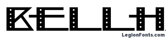 шрифт Bellhopnf, бесплатный шрифт Bellhopnf, предварительный просмотр шрифта Bellhopnf