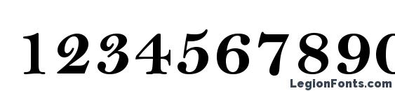 BellMTStd Bold Font, Number Fonts