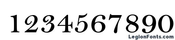 BellMTStd SemiBold Font, Number Fonts