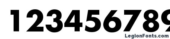 Belmar Bold Font, Number Fonts