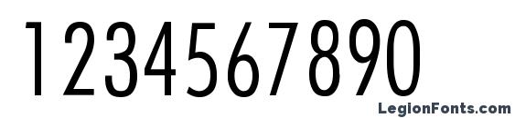 Belmar CondensedLight Normal Font, Number Fonts