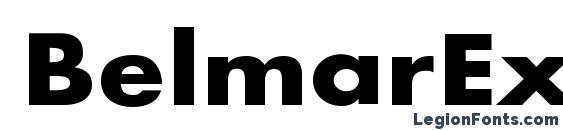 BelmarExt Bold font, free BelmarExt Bold font, preview BelmarExt Bold font