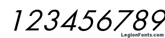 BelmarObl Norma Font, Number Fonts