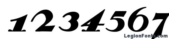 Belukha Capital Font, Number Fonts