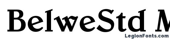 шрифт BelweStd Medium, бесплатный шрифт BelweStd Medium, предварительный просмотр шрифта BelweStd Medium