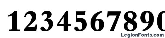 Bembo Extra Bold Font, Number Fonts