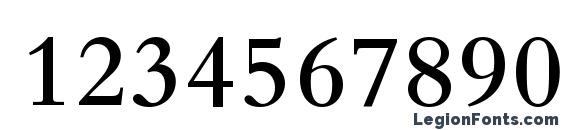 Bembo Semi Bold Font, Number Fonts