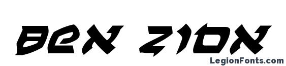 Ben Zion Expanded Italic font, free Ben Zion Expanded Italic font, preview Ben Zion Expanded Italic font