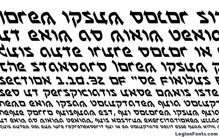 specimens Ben Zion Leftalic font, sample Ben Zion Leftalic font, an example of writing Ben Zion Leftalic font, review Ben Zion Leftalic font, preview Ben Zion Leftalic font, Ben Zion Leftalic font