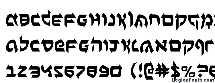 glyphs Ben Zion font, сharacters Ben Zion font, symbols Ben Zion font, character map Ben Zion font, preview Ben Zion font, abc Ben Zion font, Ben Zion font