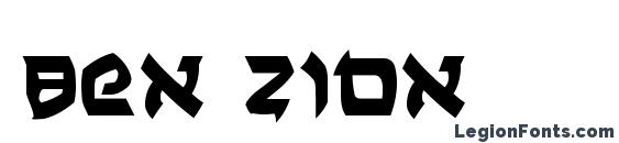 Ben Zion Font