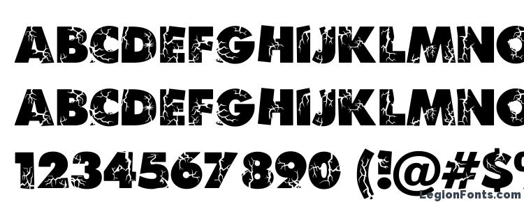 glyphs Bencrushc font, сharacters Bencrushc font, symbols Bencrushc font, character map Bencrushc font, preview Bencrushc font, abc Bencrushc font, Bencrushc font