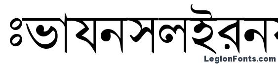 Шрифт BengaliDhakaSSK, Курсив шрифты