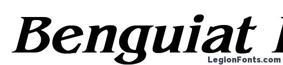 Benguiat Bold Italic font, free Benguiat Bold Italic font, preview Benguiat Bold Italic font