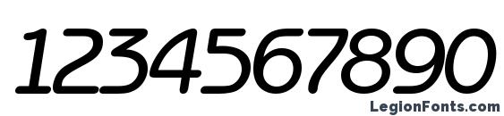 Benguiat Gothic MediumItalic Font, Number Fonts