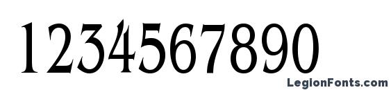 Benguiat65n Normal Font, Number Fonts