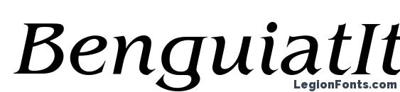 BenguiatItcTEE Italic Font