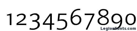 BeoSans5 Font, Number Fonts