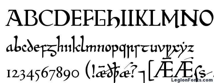 glyphs Beowulf1 font, сharacters Beowulf1 font, symbols Beowulf1 font, character map Beowulf1 font, preview Beowulf1 font, abc Beowulf1 font, Beowulf1 font