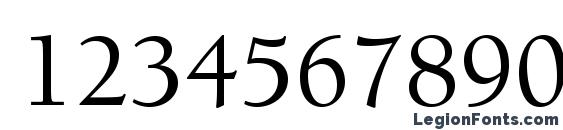 BerkeleyStd Medium Font, Number Fonts