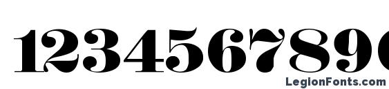 Berliner Font, Number Fonts