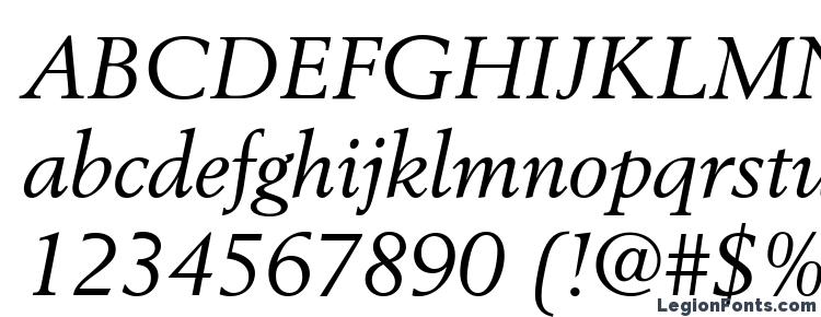 glyphs Berling LT Italic font, сharacters Berling LT Italic font, symbols Berling LT Italic font, character map Berling LT Italic font, preview Berling LT Italic font, abc Berling LT Italic font, Berling LT Italic font